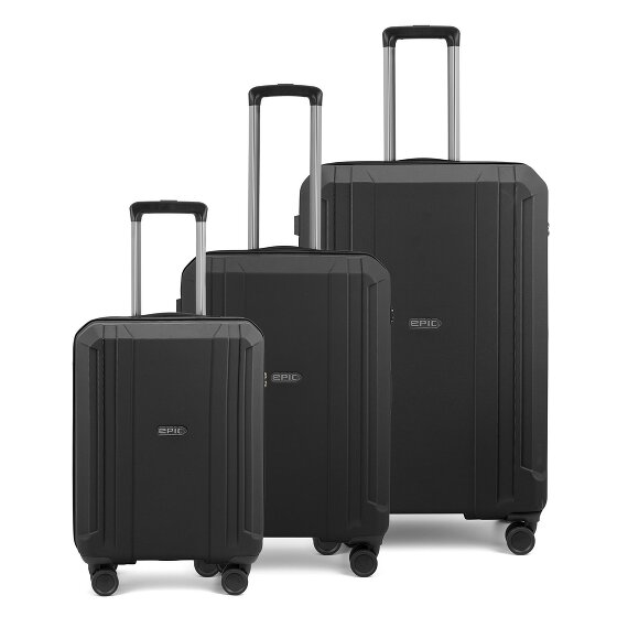 Epic Airwave NEO 4 ruedas Juego de maletas 3 piezas