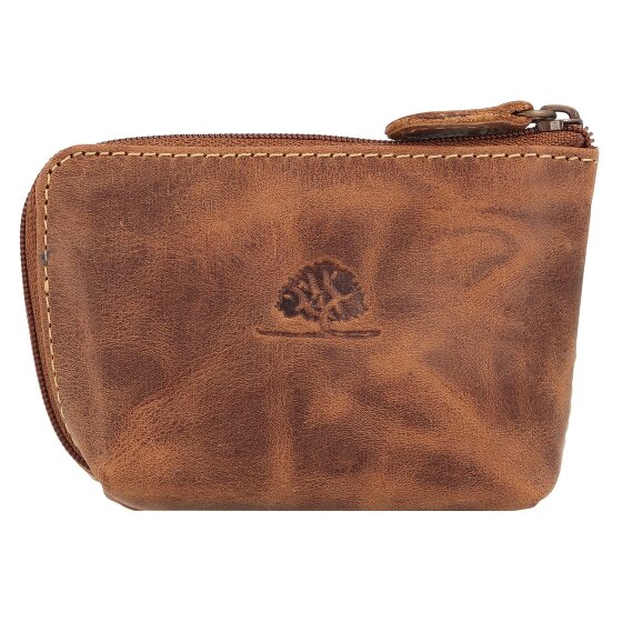 Greenburry Estuche para llaves vintage de cuero de 11 cm