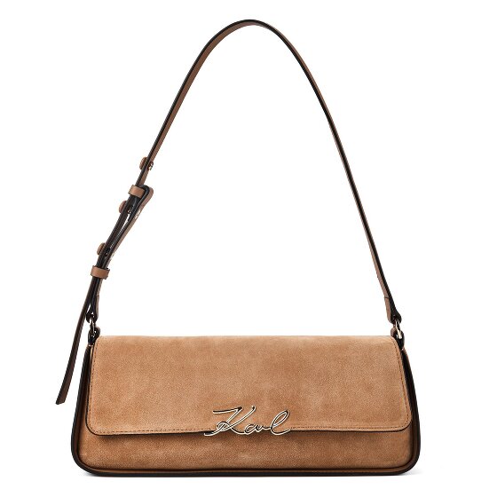 Karl Lagerfeld Signature Bolsa de hombro Piel natural 32.5 cm