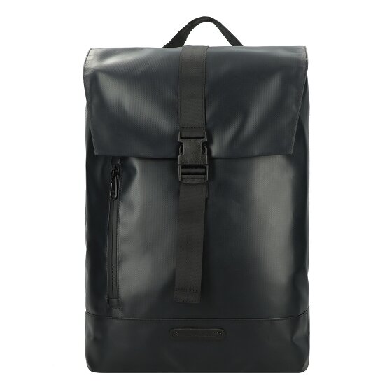 Greenburry Upcycled Tarpaulin Mochila de día 45 cm Compartimento para el portátil