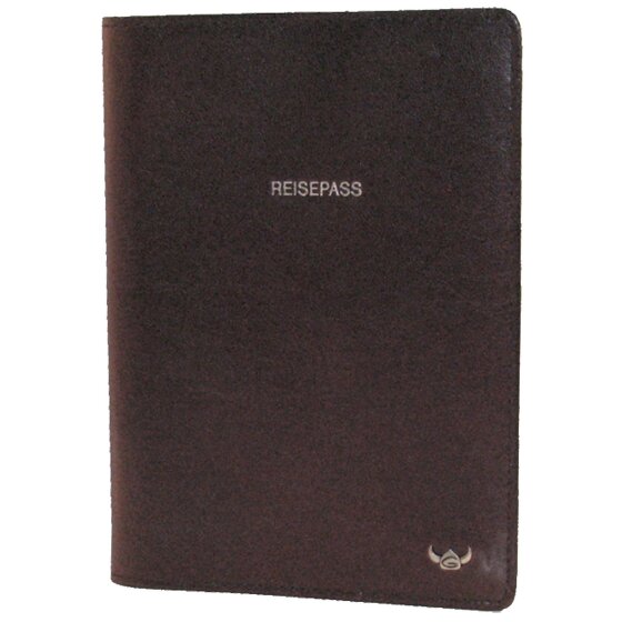 Golden Head Estuche para pasaporte de Colorado de cuero RFID de 10 cm