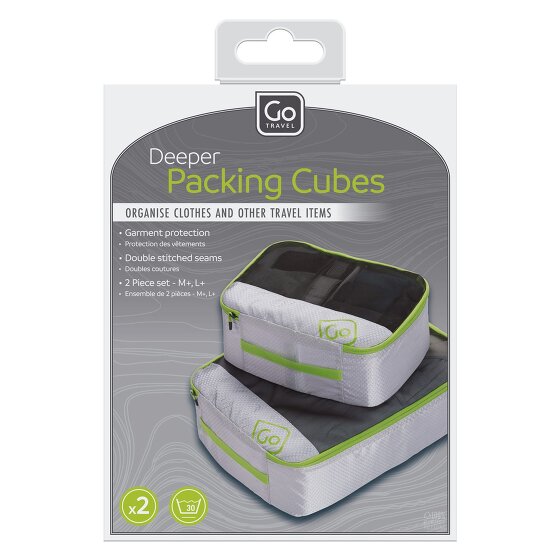 Go Travel Juego de alforjas más profundas 2 pzs.