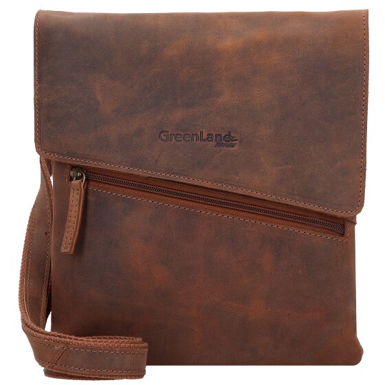 Greenland Nature Bolso de hombro Montenegro de cuero 23 cm