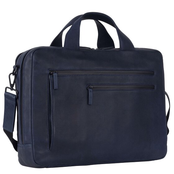 Leonhard Heyden Maletín de cuero Hague con compartimento para el portátil de 40 cm