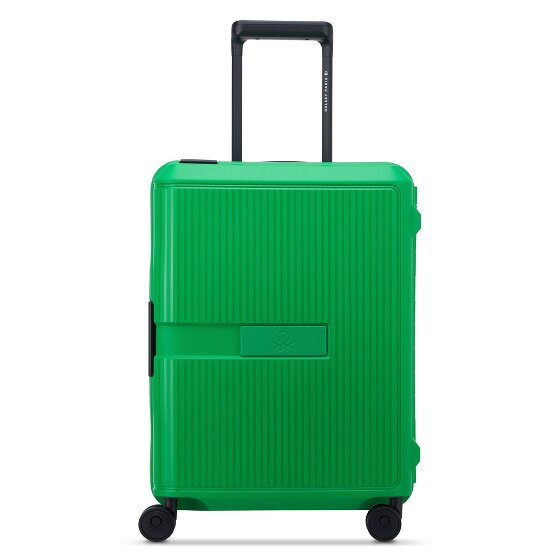 Delsey Paris x United Colors of Benetton Color Block Hardside Trolley de cabina de 4 ruedas 55 cm