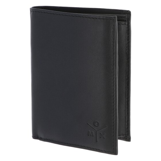 oxmox Leather Cartera Bloqueo RFID Piel natural 13 cm