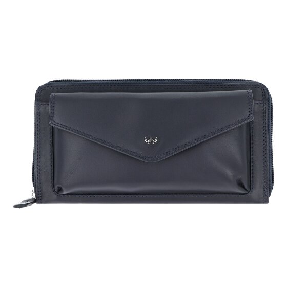 Golden Head Polo Cartera Bloqueo RFID Piel natural 19.5 cm