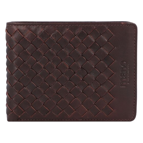 mano Don Luca cartera cuero 13 cm