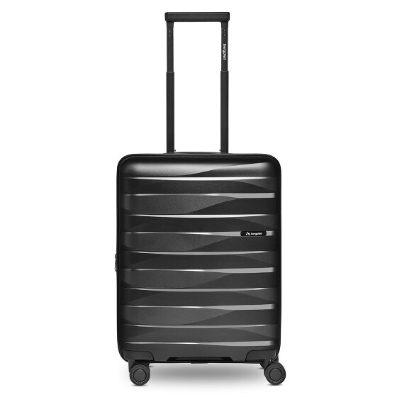 Bergpfeil Trolley de cabina de viaje de 4 ruedas S 55 cm con pliegue de expansión