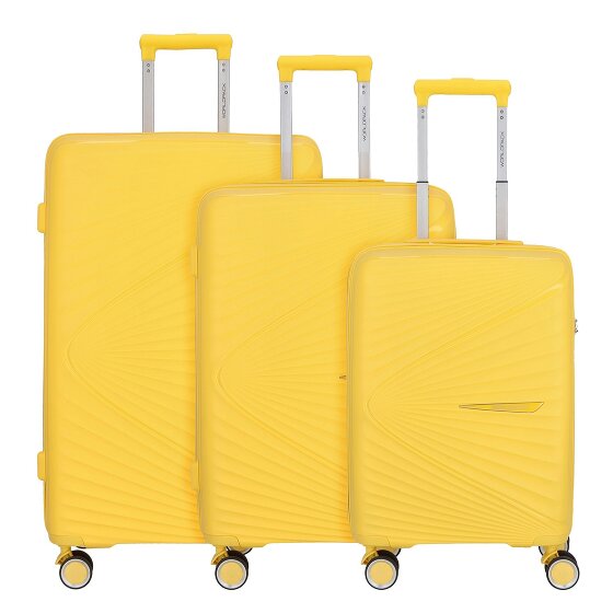 Worldpack Vegas 4 ruedas Juego de maletas 3 piezas