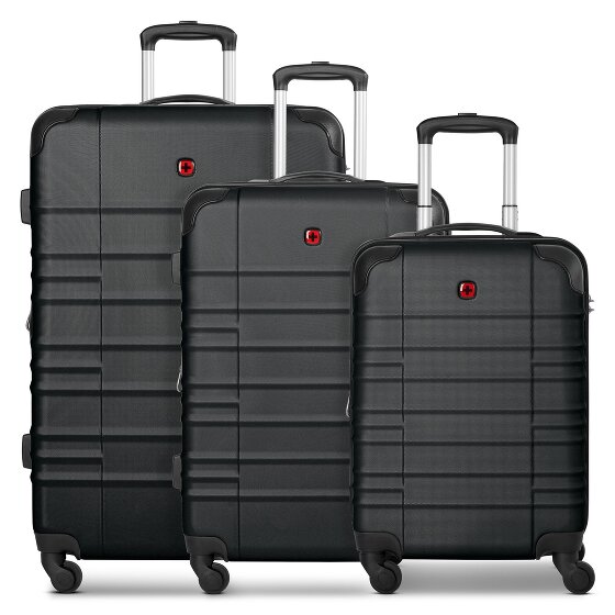 Wenger Amplar Evo 4 ruedas Set de maletas 3 piezas Con fuelle expandible