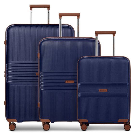 Farmhood Eco Edition 02 4 ruedas Juego de maletas 3 piezas con pliegue de expansión