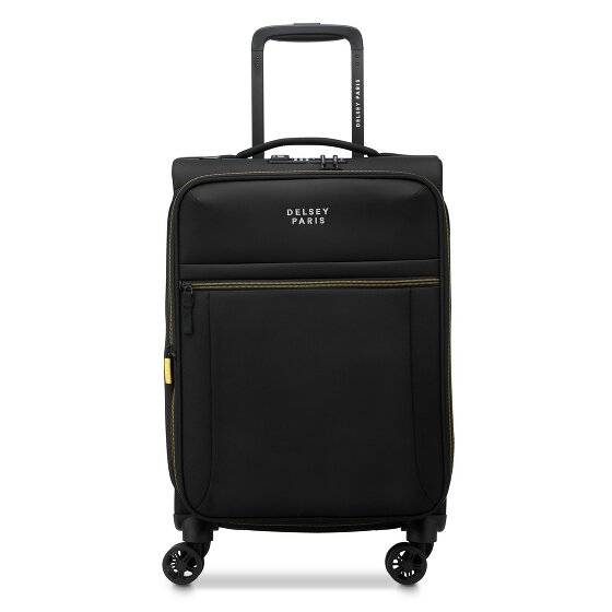 Delsey Paris Brochant 3 4 ruedas Carro de la cabina 55 cm con pliegue de expansión