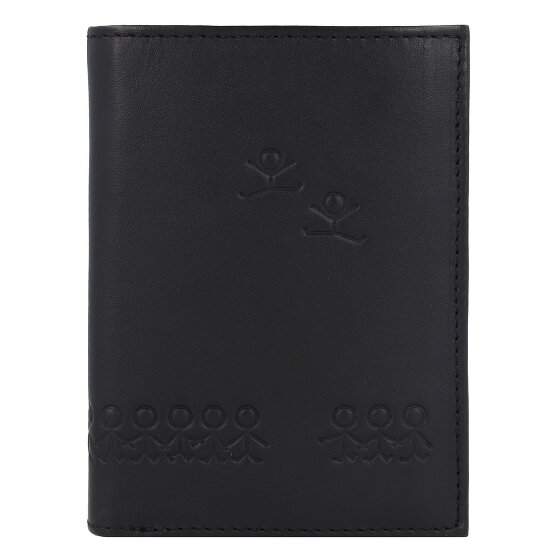 oxmox Leather Cartera Protección RFID Piel 9.5 cm