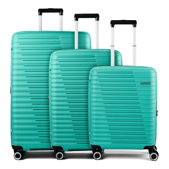 American Tourister Roadrush 4 ruedas Set de maletas 3 piezas Con asa expansible