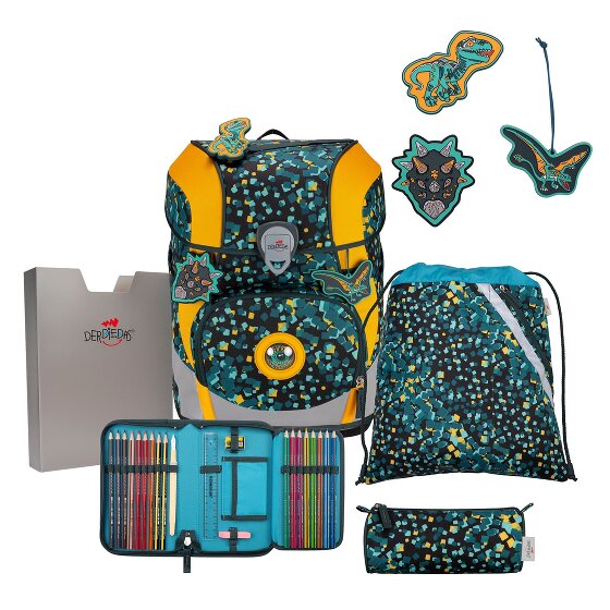 DerDieDas ErgoFlex Tiny Juego de mochilas escolares 6 piezas