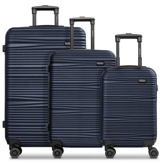 Redolz Essentials 16 3-SET 4 ruedas Set de maletas 3 piezas