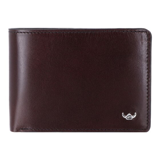 Golden Head Billetera Colorado de cuero RFID 10 cm