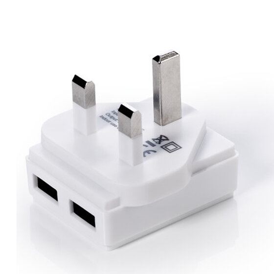 Go Travel Cargador Doble USB para Micro USB + Dispositivos Apple UK