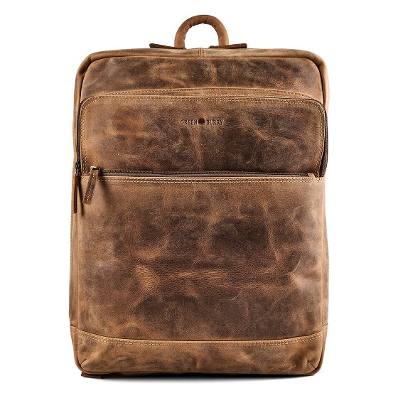 Greenburry Vintage Mochila de día Piel 42 cm Compartimento para el portátil