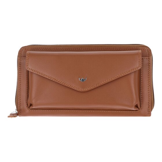 Golden Head Polo Cartera Bloqueo RFID Piel natural 19.5 cm