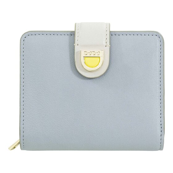 DuDu Skyline Cartera Bloqueo RFID Piel natural 11 cm