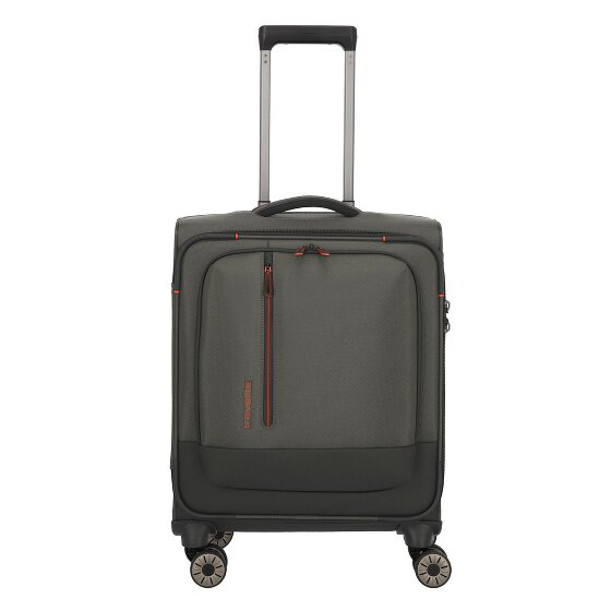 Travelite Crosslite 5.0 4 ruedas Carro de la cabina S 55 cm Compartimento para el portátil