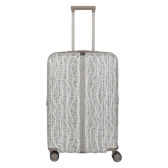 Travelite Lascana Edition 4 ruedas Carrito M 65 cm con pliegue de expansión
