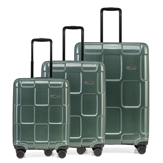 Epic Juego de maletas de 4 ruedas Crate Reflex 3pcs.