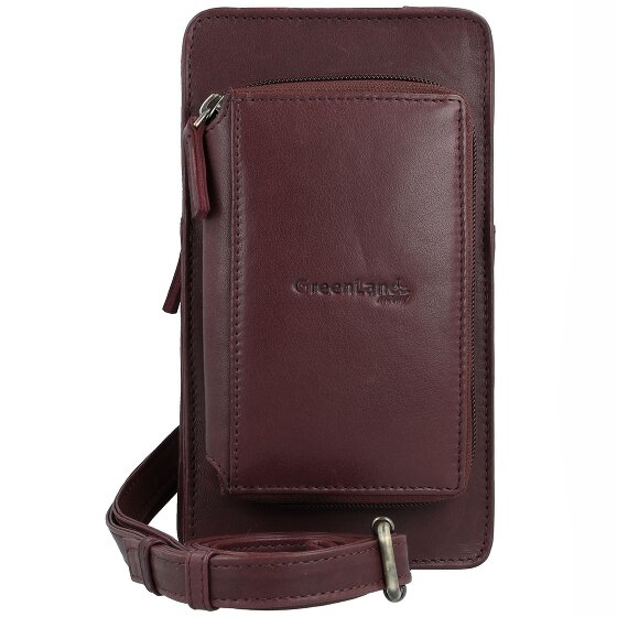 Greenland Nature Nature Bolsa suave para móvil Cartera cuero 11 cm