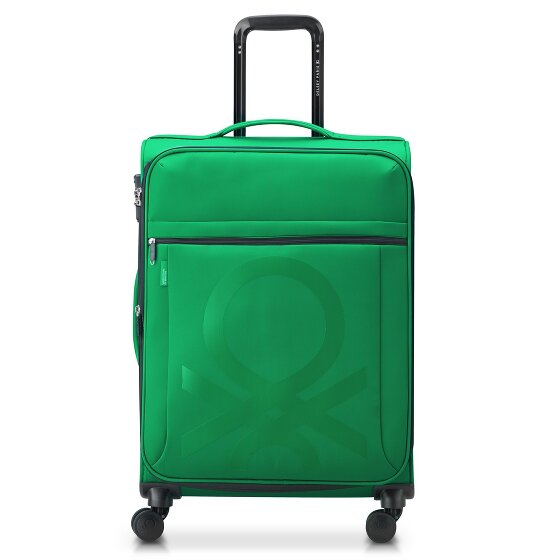 Delsey Paris x United Colors of Benetton Colour Bock Trolley de 4 ruedas 67 cm con pliegue extensible