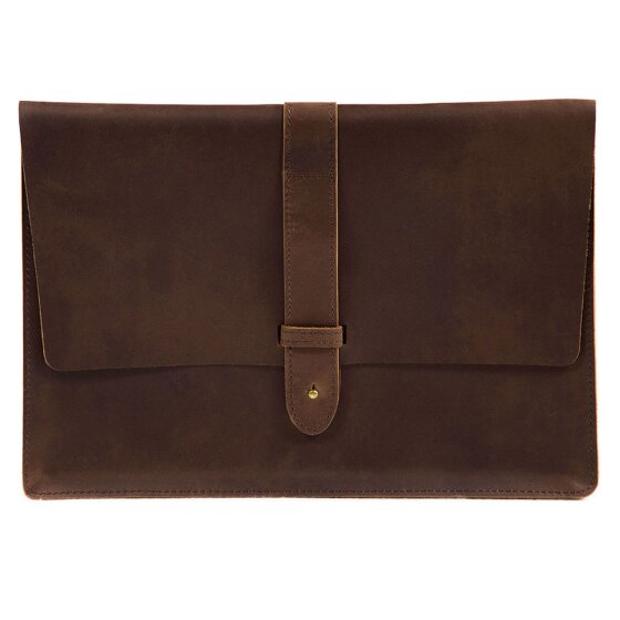 Buckle & Seam Funda Aspen de piel para portátil 20,5 cm