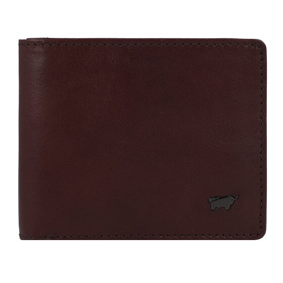 Braun Büffel Cartera Country Piel RFID 11 cm con clip para billetes
