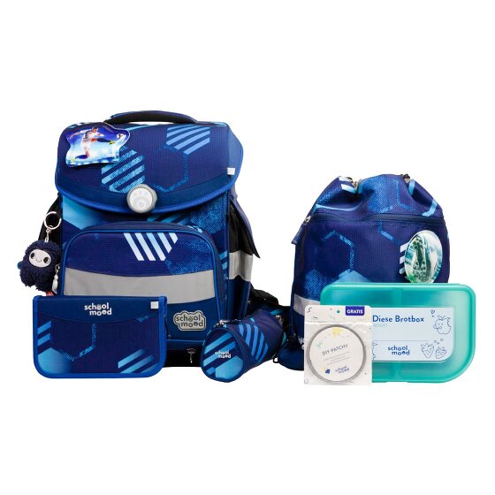 School-Mood Timeless Pro Juego de mochilas escolares 7 piezas