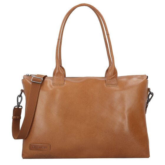 Plevier Rock Copal Bolsa de hombro Piel 44 cm Compartimento para el portátil