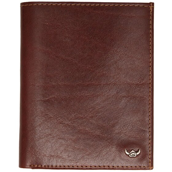 Golden Head Billetera Colorado de cuero RFID 9 cm