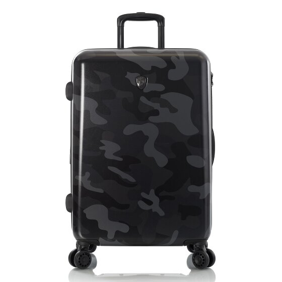 Heys Black Camo 4 ruedas Carrito M 66 cm con pliegue de expansión