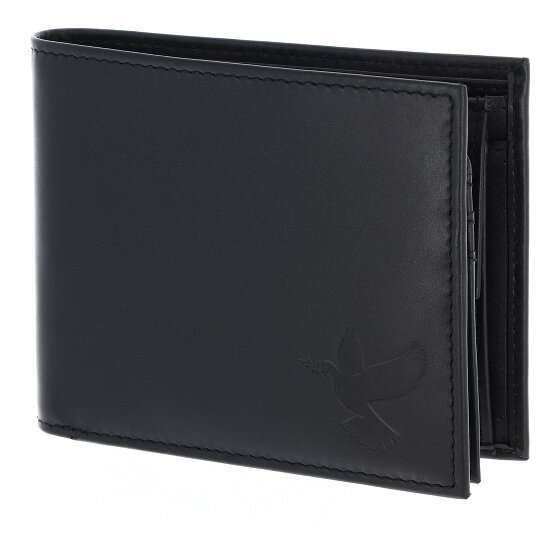 oxmox Leather Cartera Bloqueo RFID Piel natural 12 cm