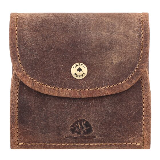 Greenburry Bolsa de caza vintage cuero 11 cm