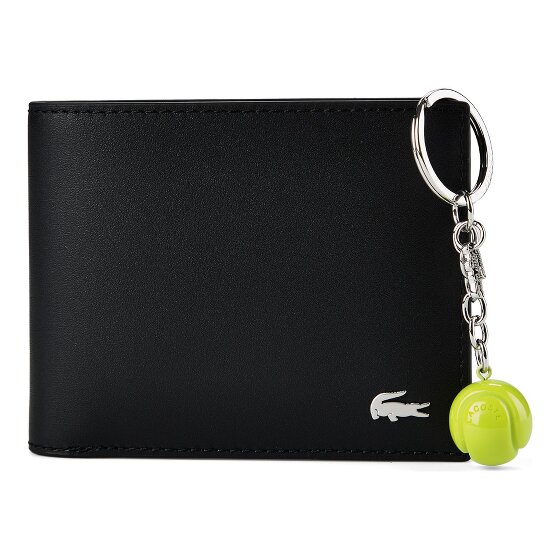 Lacoste Cartera Protección RFID Piel 11 cm Caja de regalo