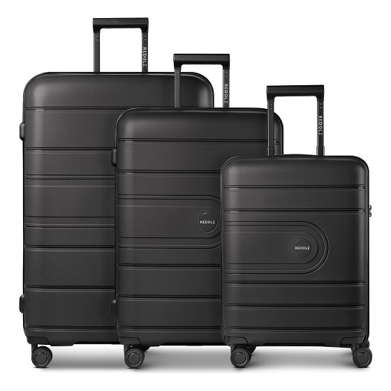 Redolz Essentials 11 4 ruedas Set de maletas 3 piezas Con fuelle expandible