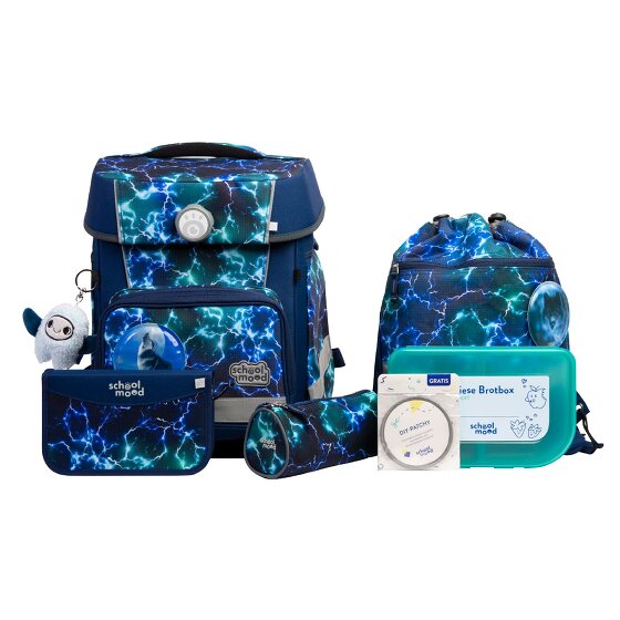 School-Mood Champion Maxx Pro Mila Juego de mochilas escolares 7 piezas