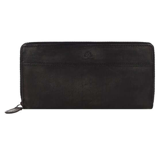 Greenburry Destressed Cartera Protección RFID Piel 19 cm