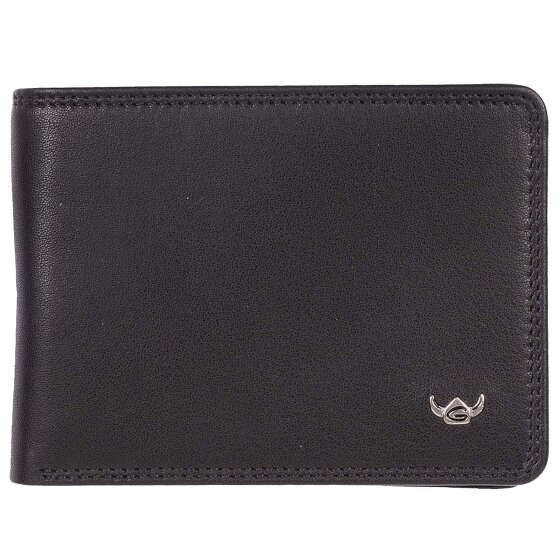 Golden Head Billetera Colorado de cuero RFID 10 cm