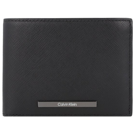 Calvin Klein Modern Bar Cartera Protección RFID Piel 12.5 cm