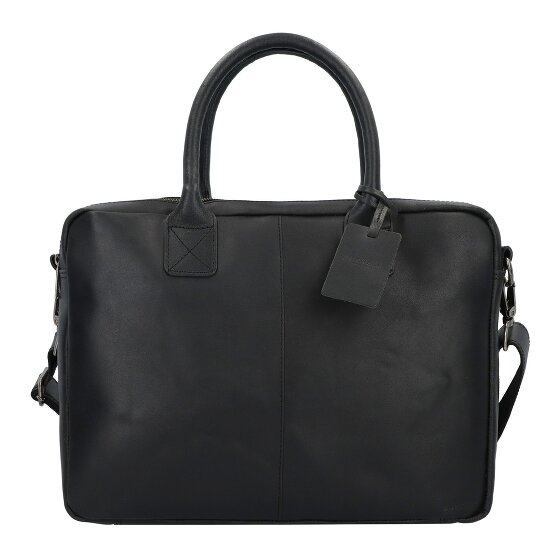 Burkely Maletín Taylor Vintage Piel 40 cm Compartimento para portátil