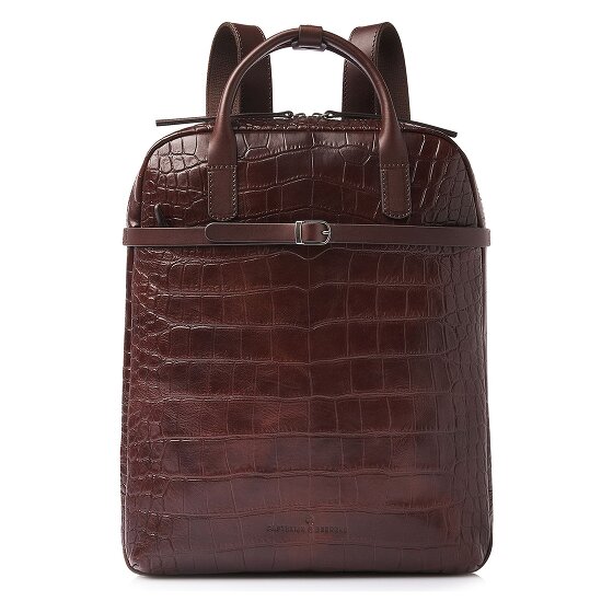 Castelijn & Beerens Emma Mochila de día Protección RFID Piel 41 cm Compartimento para el portátil