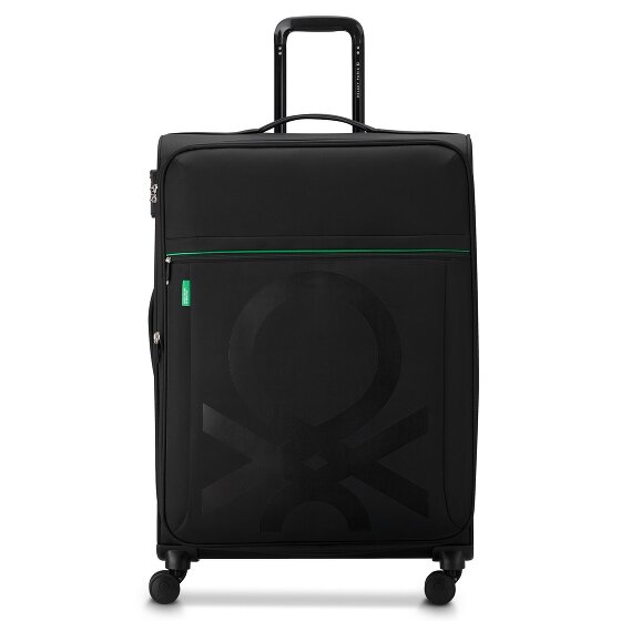 Delsey Paris x United Colors of Benetton Colour Block Trolley de 4 ruedas 77cm con pliegue de expansión