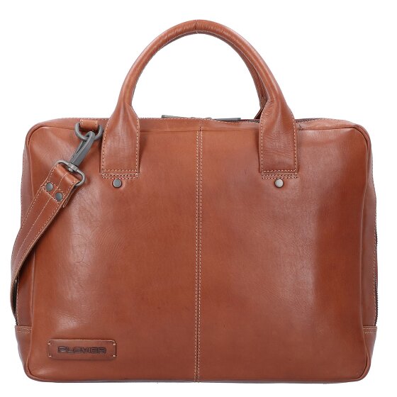 Plevier Navigator Tacan Maletín Piel 36 cm Compartimento para el portátil