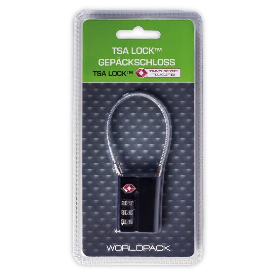 Worldpack Reiseaccessoires Cerradura de equipaje con combinación 9.5 cm
